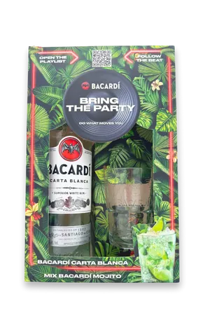 Bacardi Carta Blanca Pahar