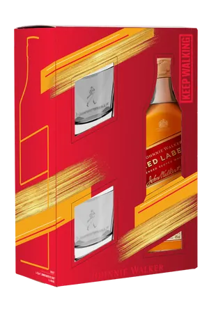 Johnnie Red cu Pahare